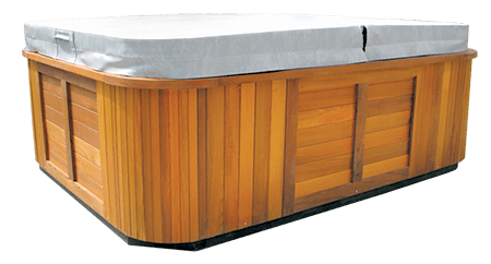 5/3 Taper Hot Tub Cover (Chestnut Brown)