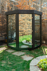 Pure Cube Trinity Sauna- Knotty Red Cedar
