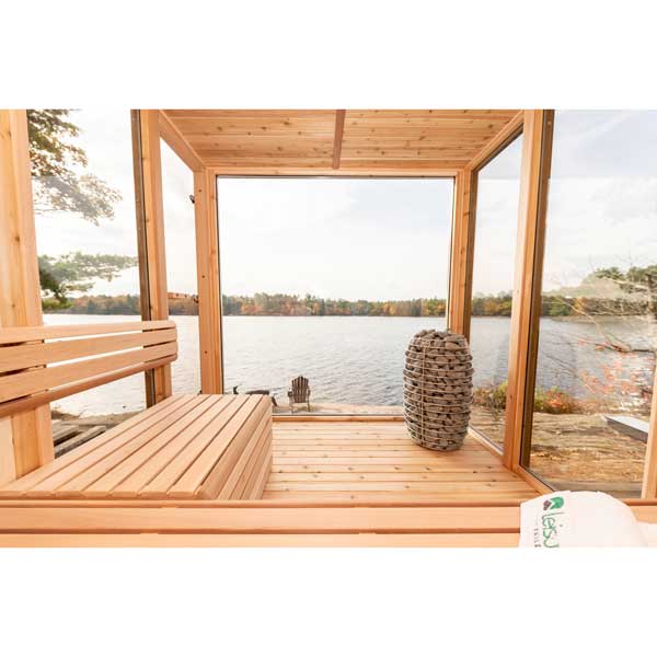 Pure Cube Orion Sauna- Knotty Red Cedar