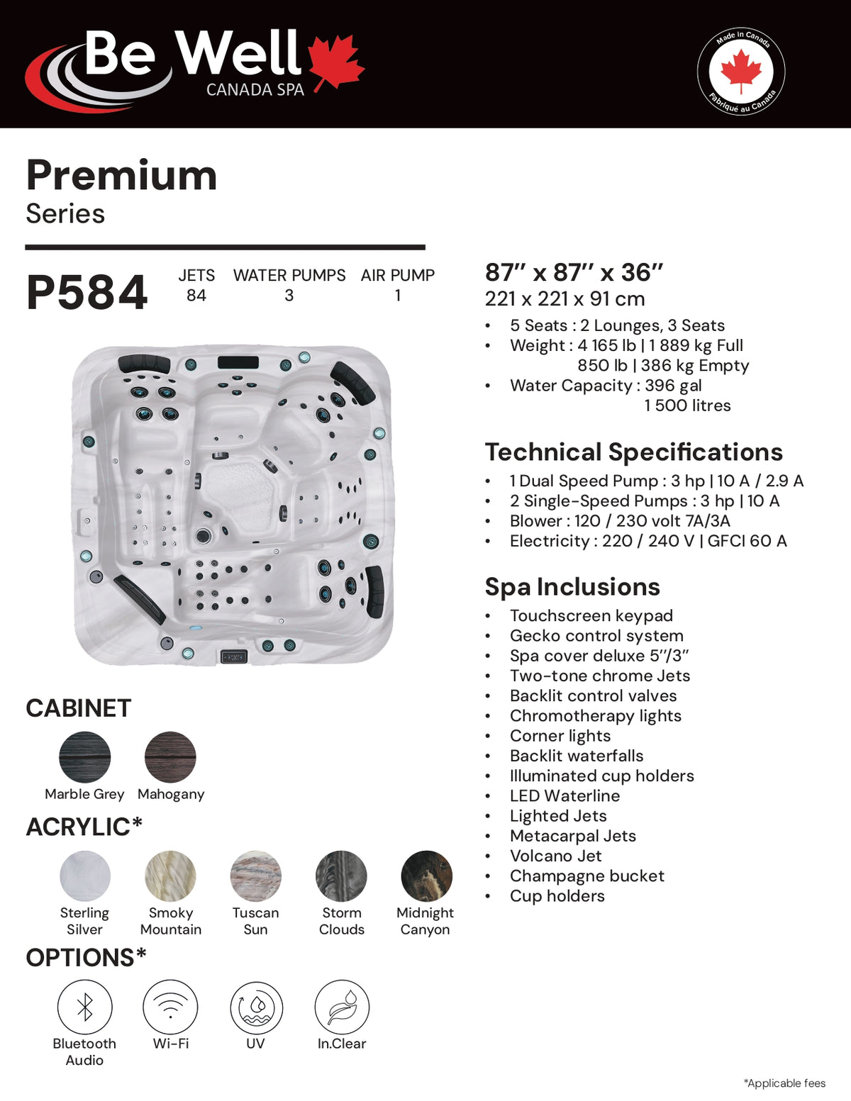 Premium Series P584