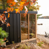 Pure Cube Orion Sauna- Knotty Red Cedar
