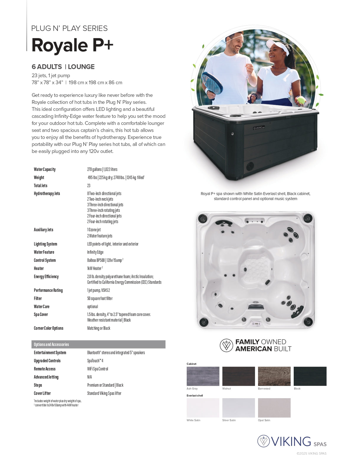 Viking Royal P+ Plug N Play Series
