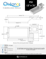 PSI 13' x 31'
