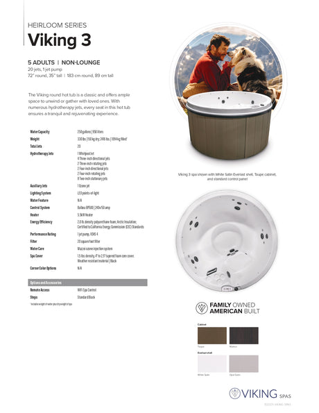 Viking 3 Heirloom Series
