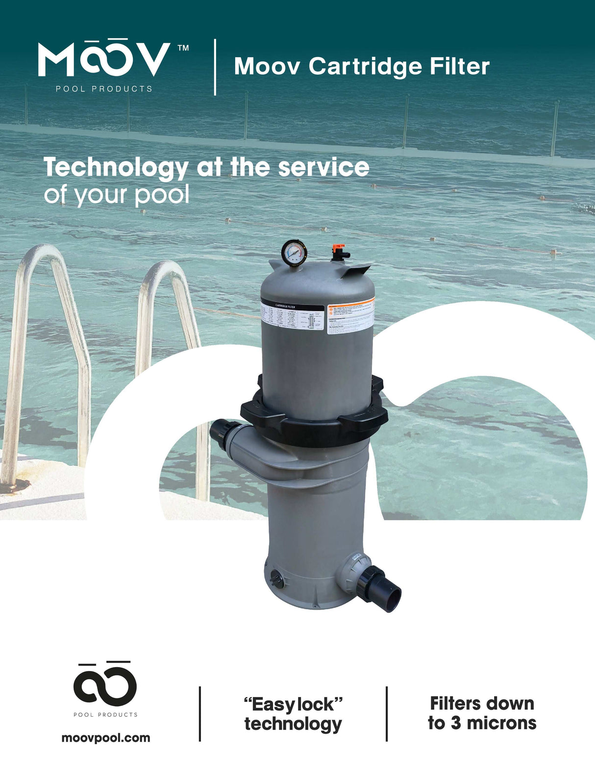 Moov 530 Sq Ft Cartridge Filter
