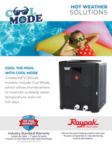 RayPak Crosswind V 103,000 BTU Heat Pump