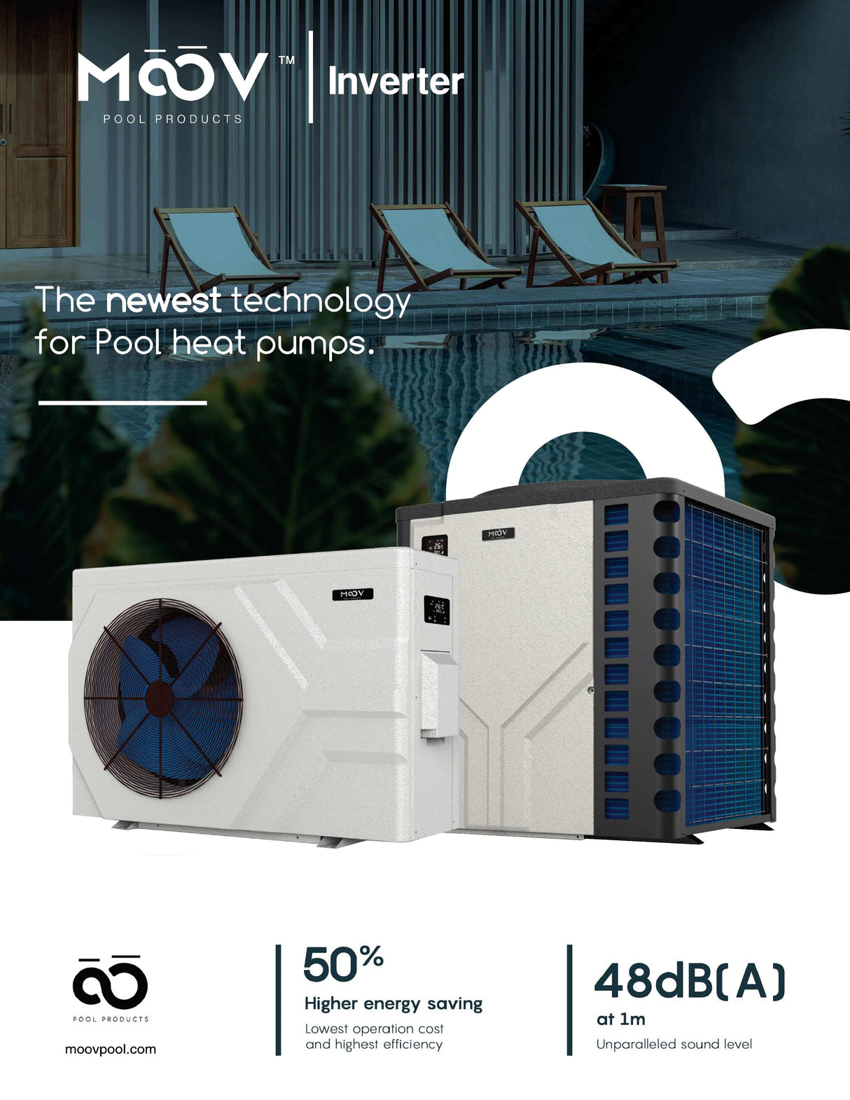 MOOV Inverter Heat Pump 140 000 BTU