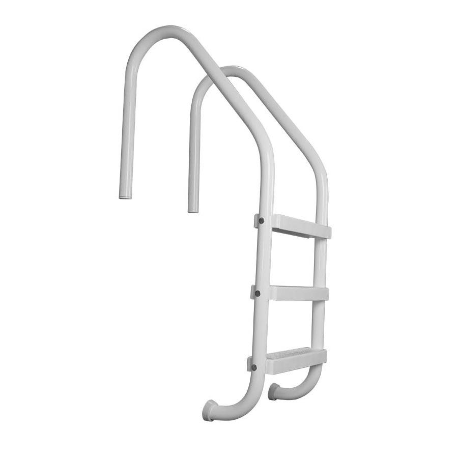 Grey 3-Step Residential Ladder 20" Center