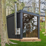 Pure Cube Neptune Sauna- Knotty Red Cedar
