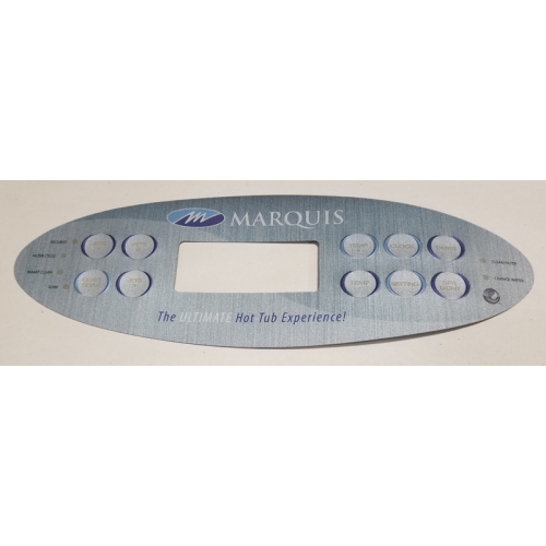 Marquis Keypad Overlay Sticker Main Panel MQ 10 Button 3 PUMP