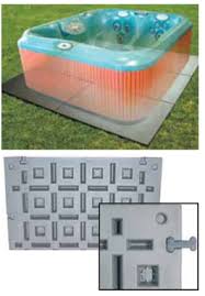 BLOW-MOLDED SPA PAD (Shipping not included)