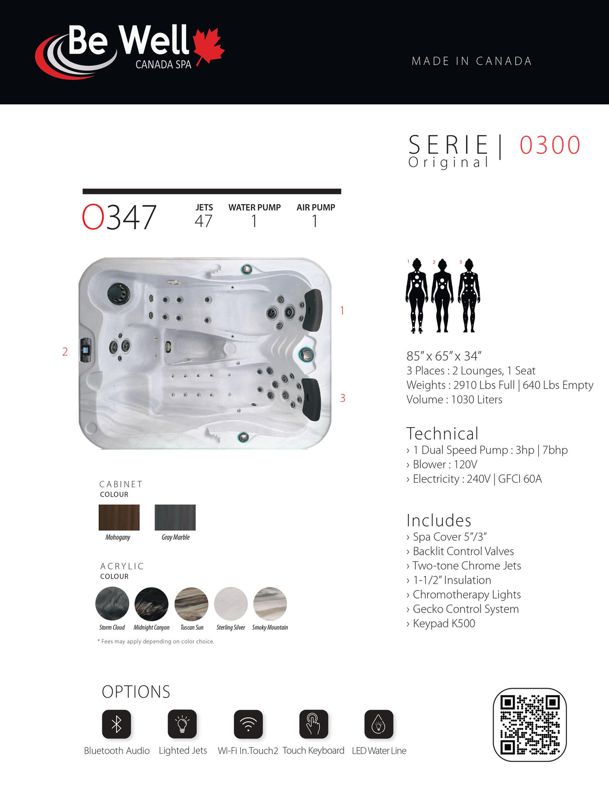 O347 Original Series Hot Tub