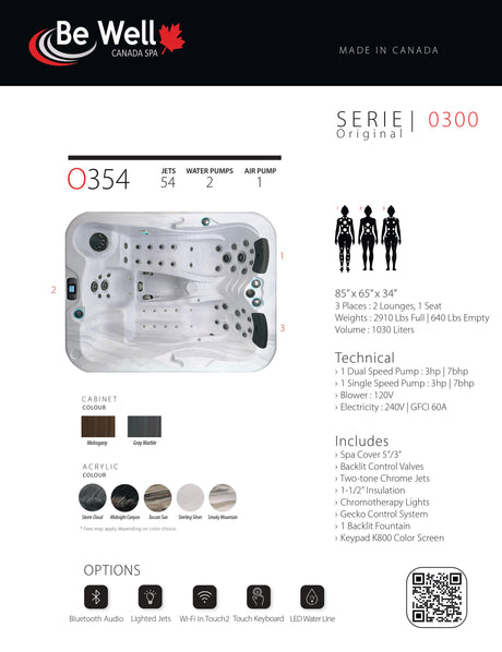 O354 Original Series Hot Tub