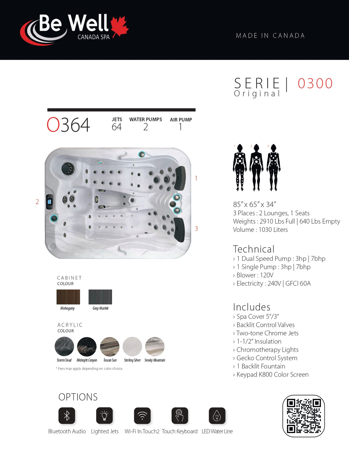O364 Original Series Hot Tub