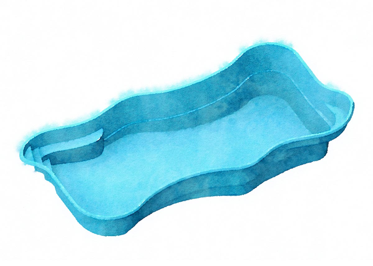 CAMBRIDGE 16' x 36' Free Form (G3 Colors)