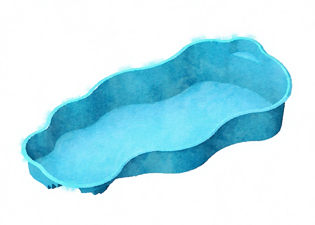CORONADO Deluxe 15' x 34' Free Form (G3 Colors)