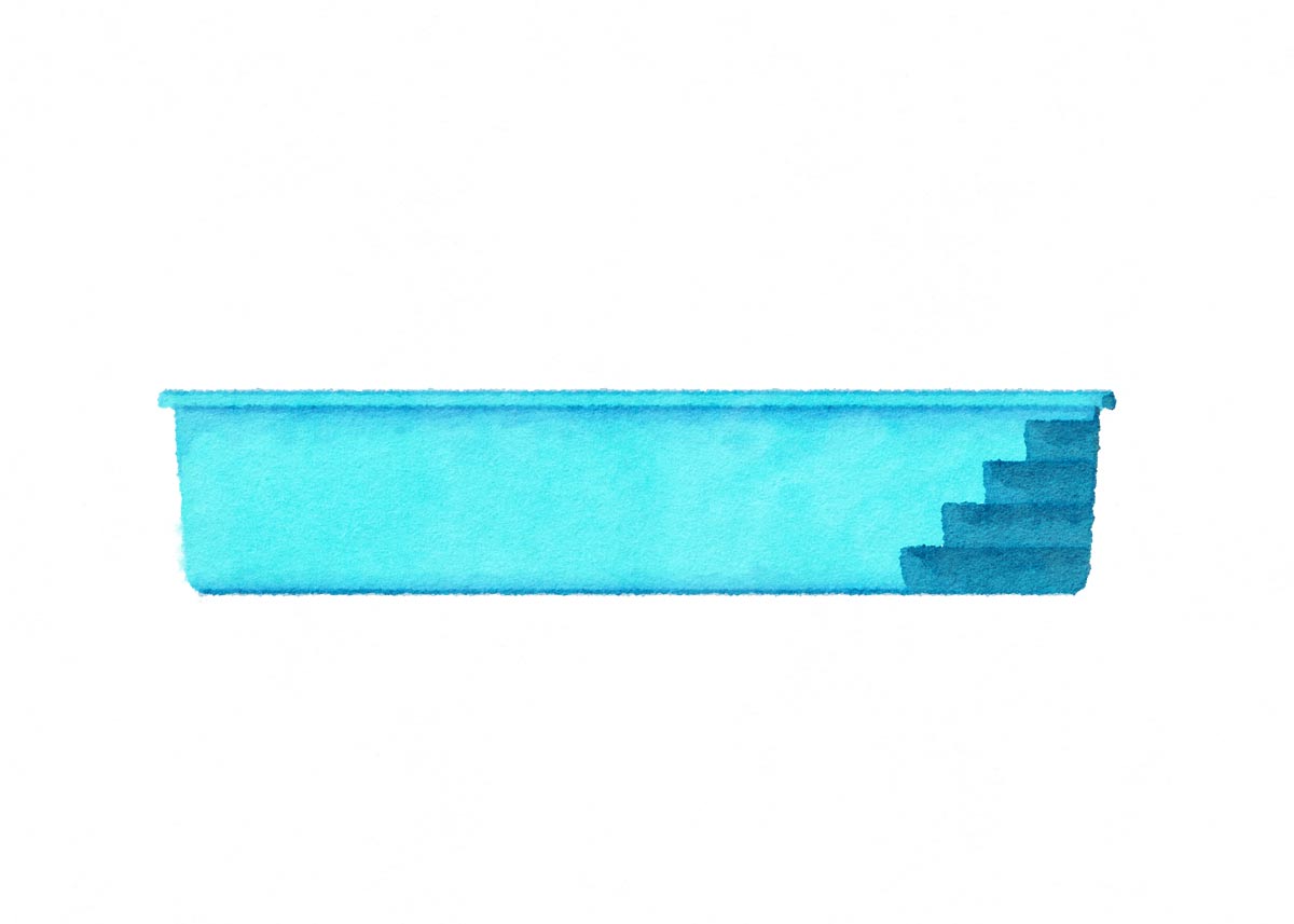 DELRAY 12' x 25' Rectangle (G2 Colors)