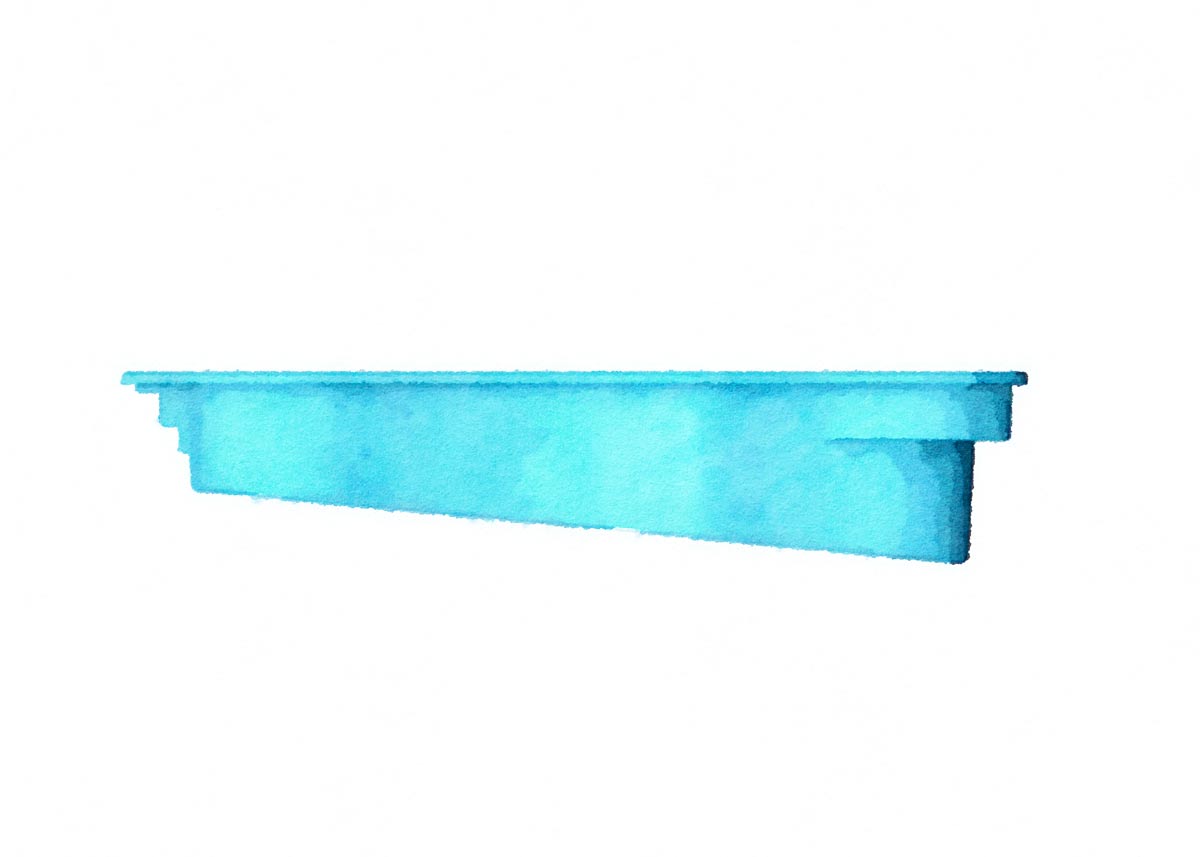 JAVA 12' x 27'  Free Form (G3 Colors)