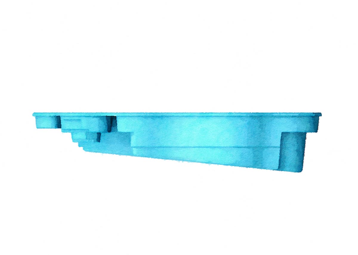 LAGUNA DELUXE 14' x 30'  Free Form (G2 Colors)