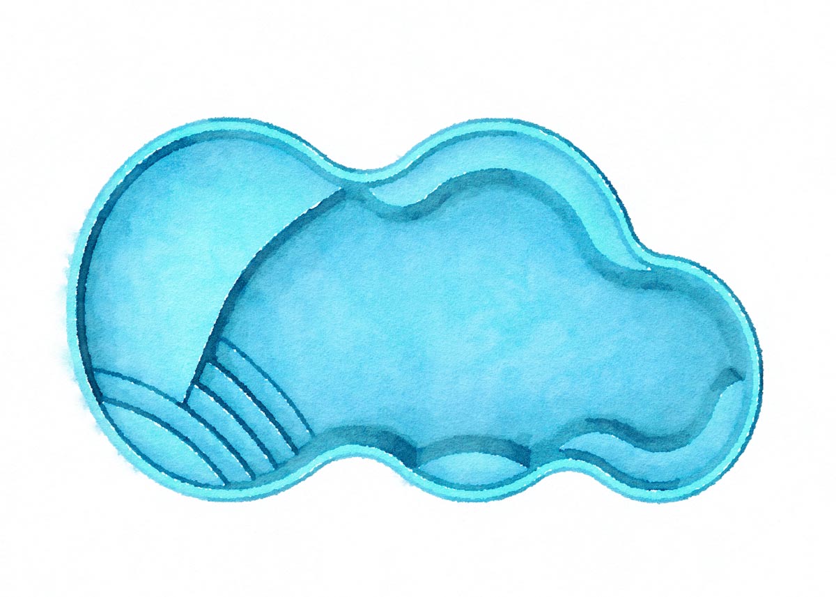 NEBULA 14' x 30'  Free Form (G3 Colors)