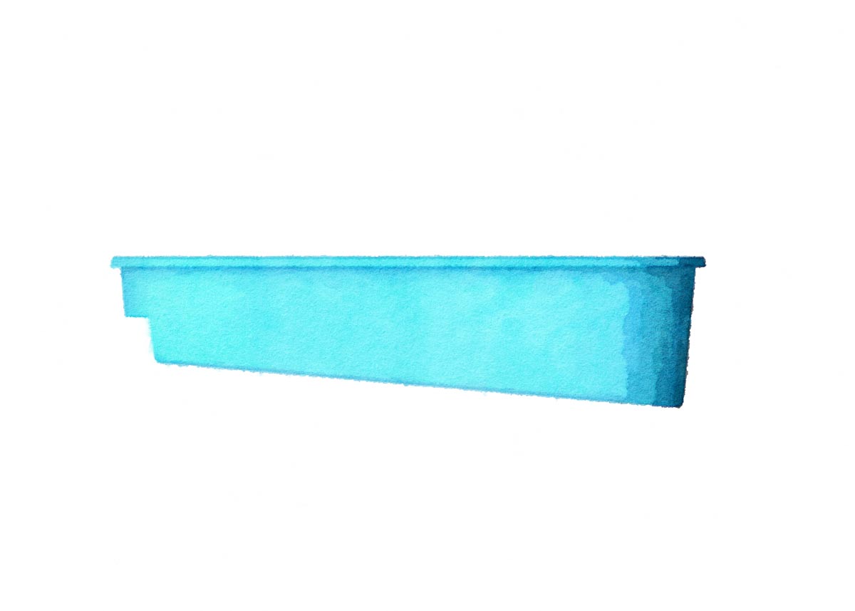 ST. LUCIA 12' x 24' Kidney (G3 Colors)