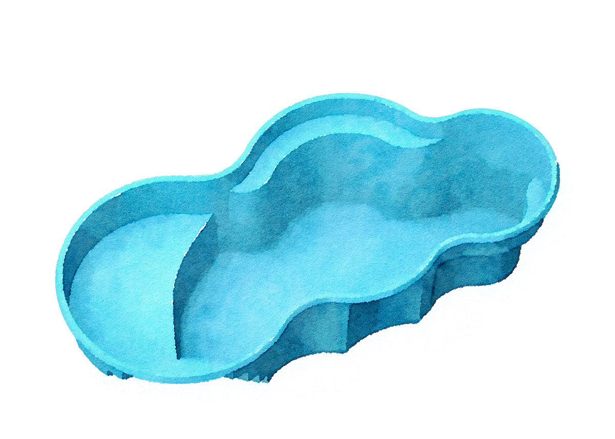 NEBULA 14' x 30'  Free Form (G3 Colors)