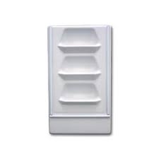 2' In-Wall Ladder White
