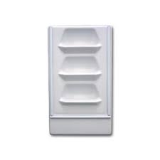 2' In-Wall Ladder White
